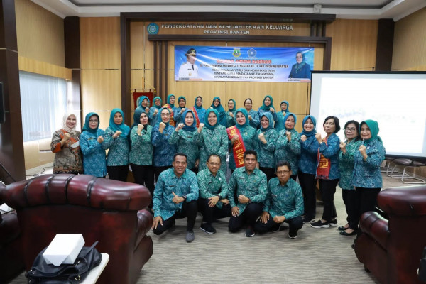 e-dasawisma TP PKK Provinsi Banten Inspirasi TP PKK Provinsi Sulawesi Tenggara dalam Penurunan Stunting