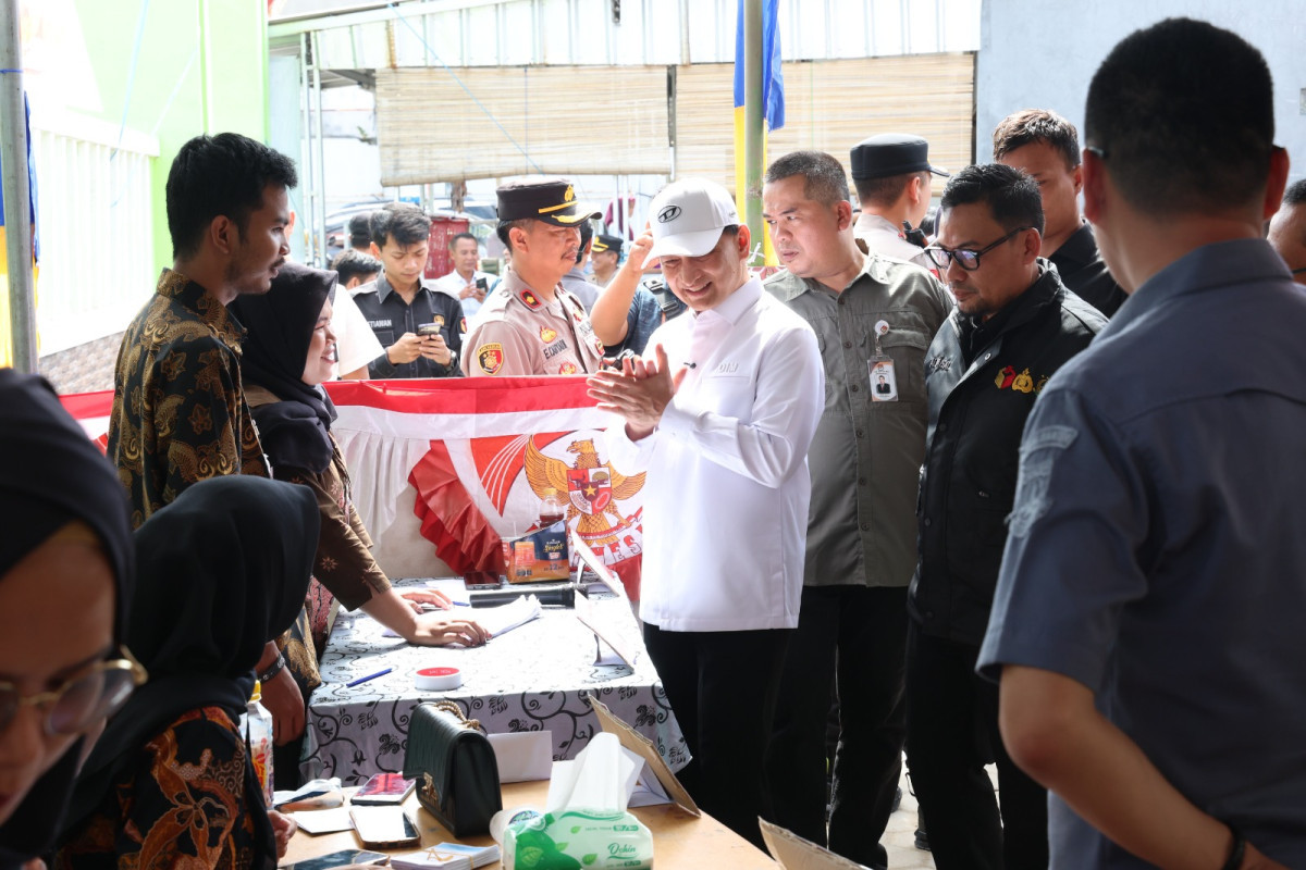 Tinjau PSU Pilkada Tahun 2024 Kabupaten Serang, Wagub Banten A Dimyati Natakusumah: Berjalan Luber dan Jurdil