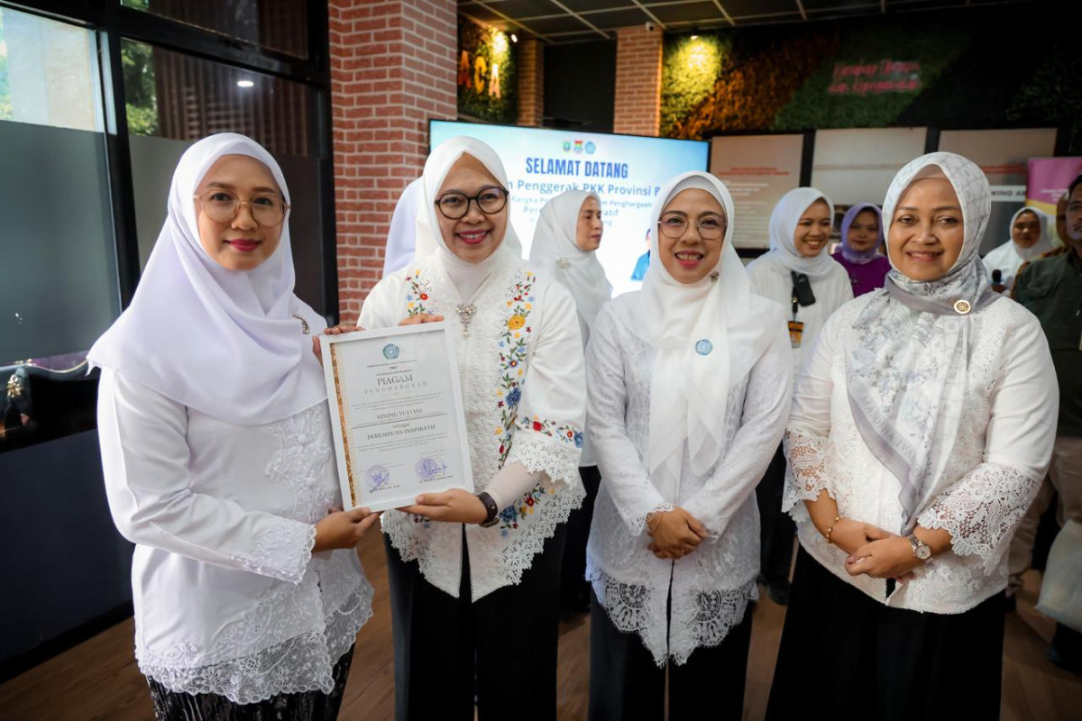 Ketua TP PKK Banten Tinawati Andra Soni Apresiasi Empat Perempuan Penggerak Perubahan di Kabupaten Tangerang