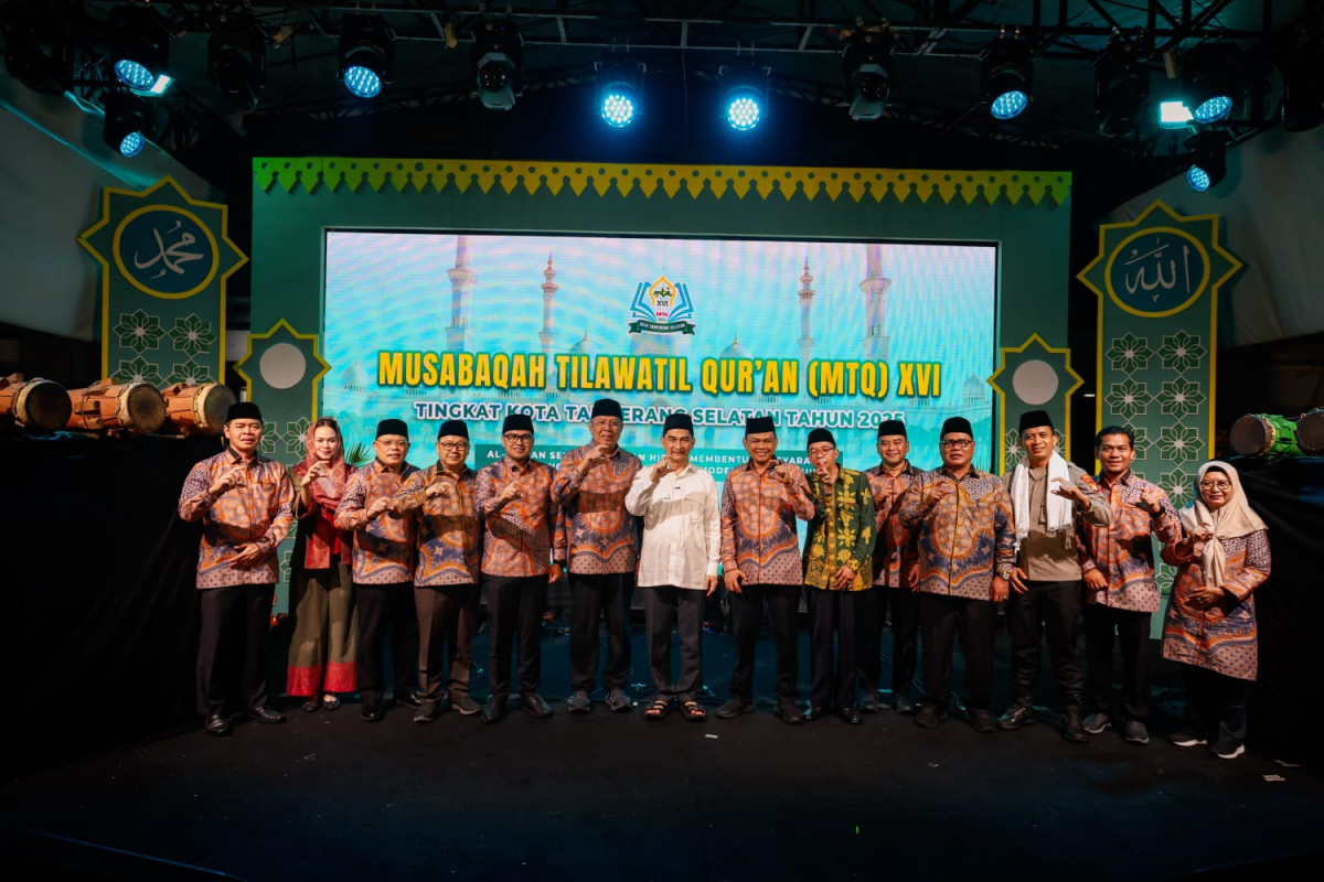 Wagub Banten A Dimyati Natakusumah Buka MTQ XVI Tingkat Kota Tangsel Tahun 2025
