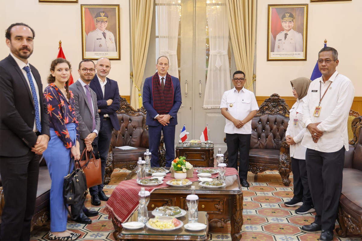 Gubernur Andra Soni Sambut Kolaborasi Industri dan Pariwisata dari Dubes Prancis