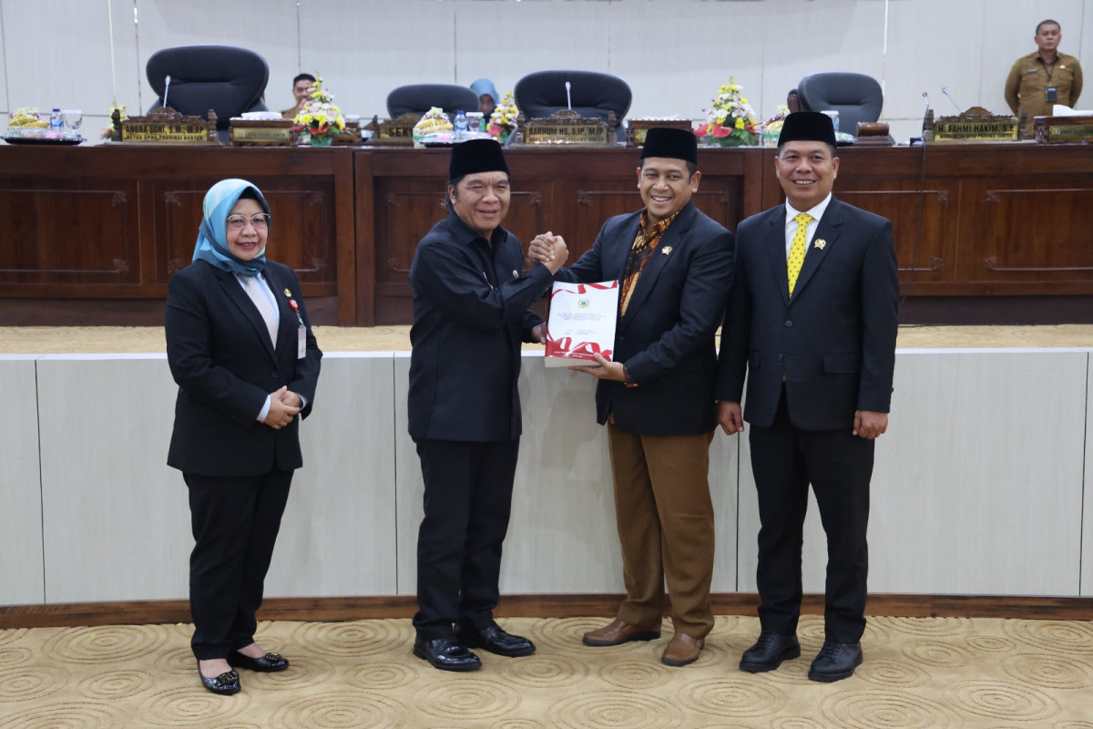 Pj Gubernur Al Muktabar: Capaian Target Provinsi Banten dalam Kategori Tinggi dan Sangat Tinggi