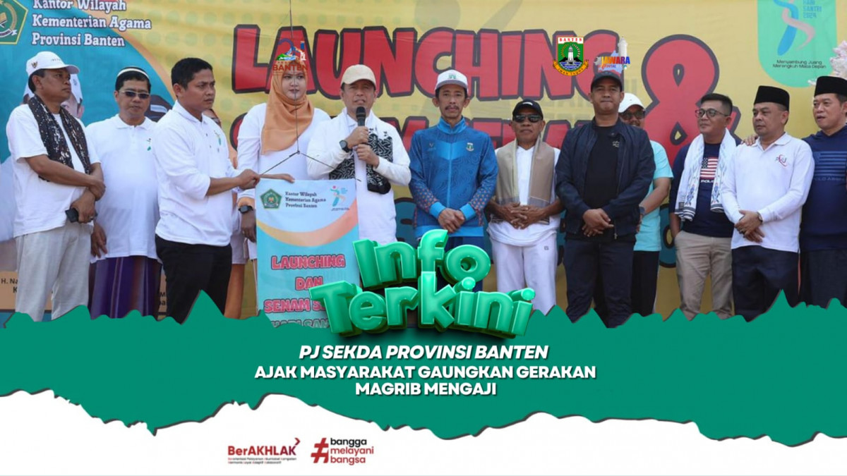 Pj Sekda Provinsi Banten Ajak Masyarakat Kembali Gaungkan Gerakan Magrib Mengaji