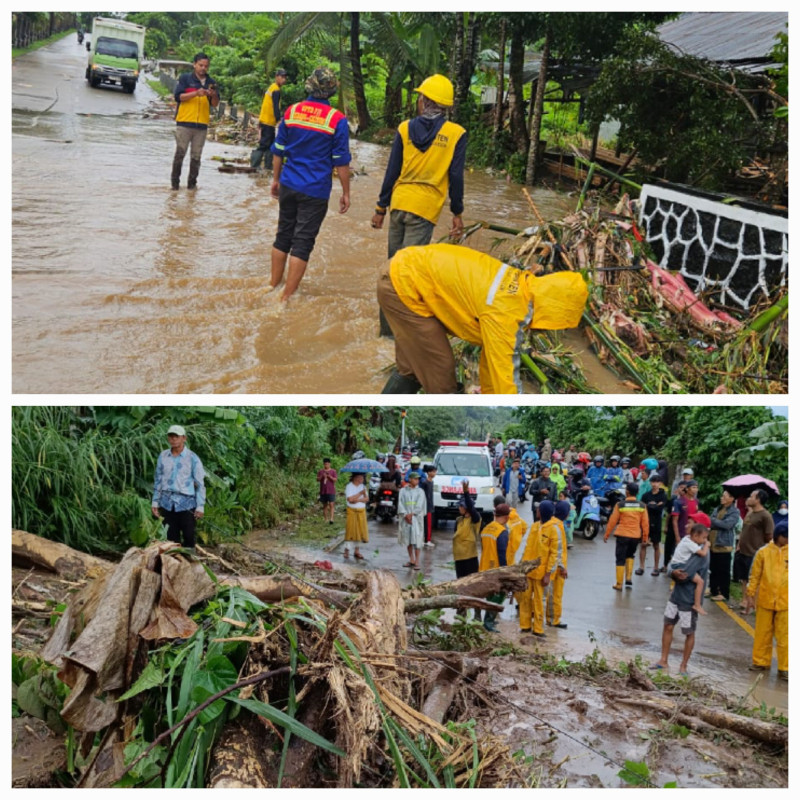 Bencana Banjir dan Longsor, Pemprov Banten Kerahkan Petugas dan Salurkan Bantuan