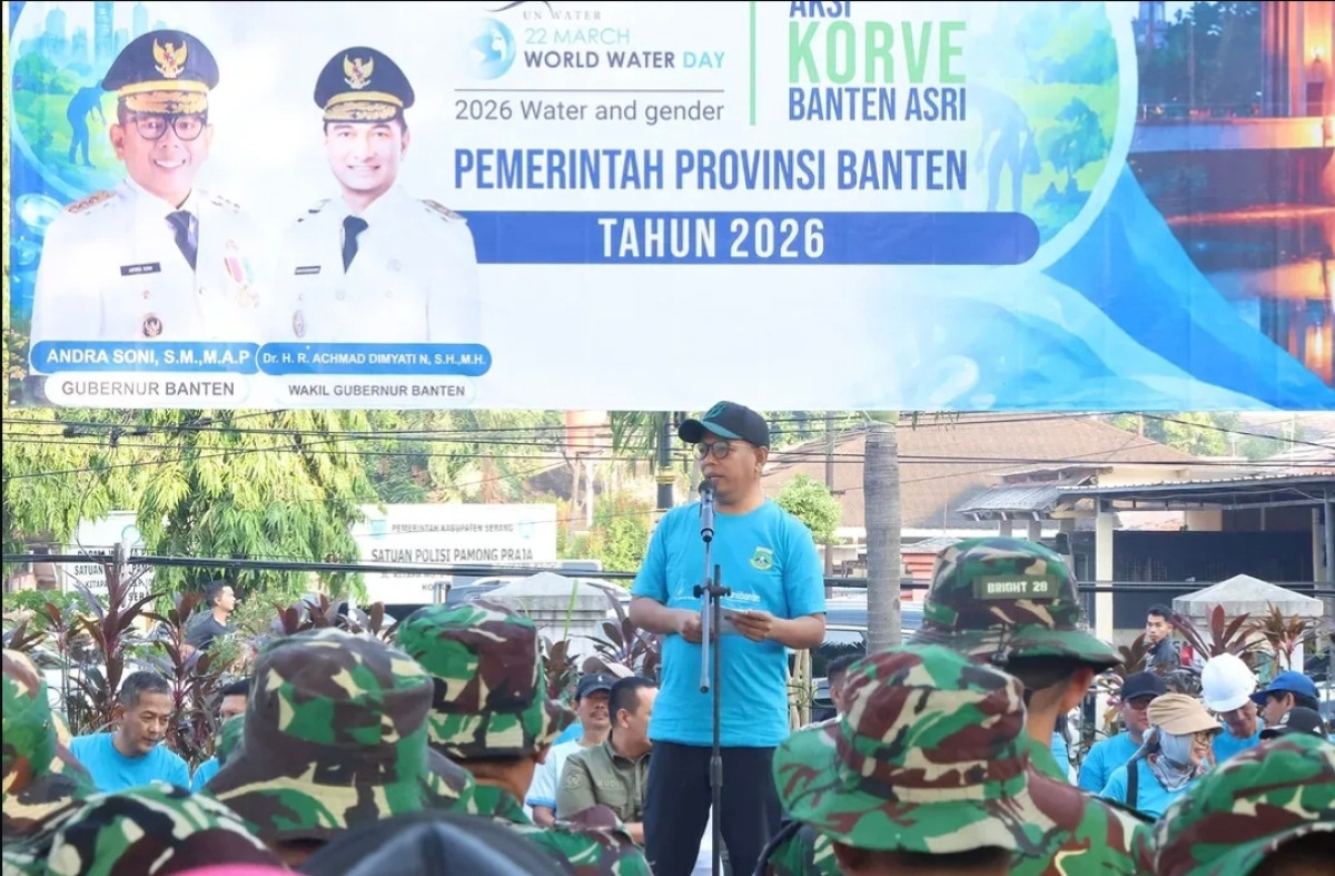 Korve Banten ASRI, Andra Soni Ajak Masyarakat Gotong Royong Peduli Urusan Sampah