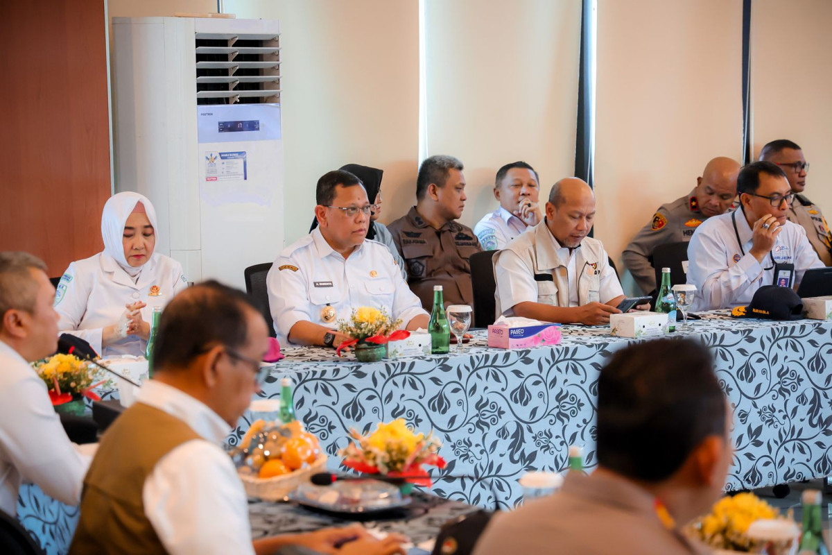 Rakor Cek Final Kesiapan Libur Nataru 2024, Pj Gubernur Banten A Damenta: Alhamdulillah Berjalan Lancar