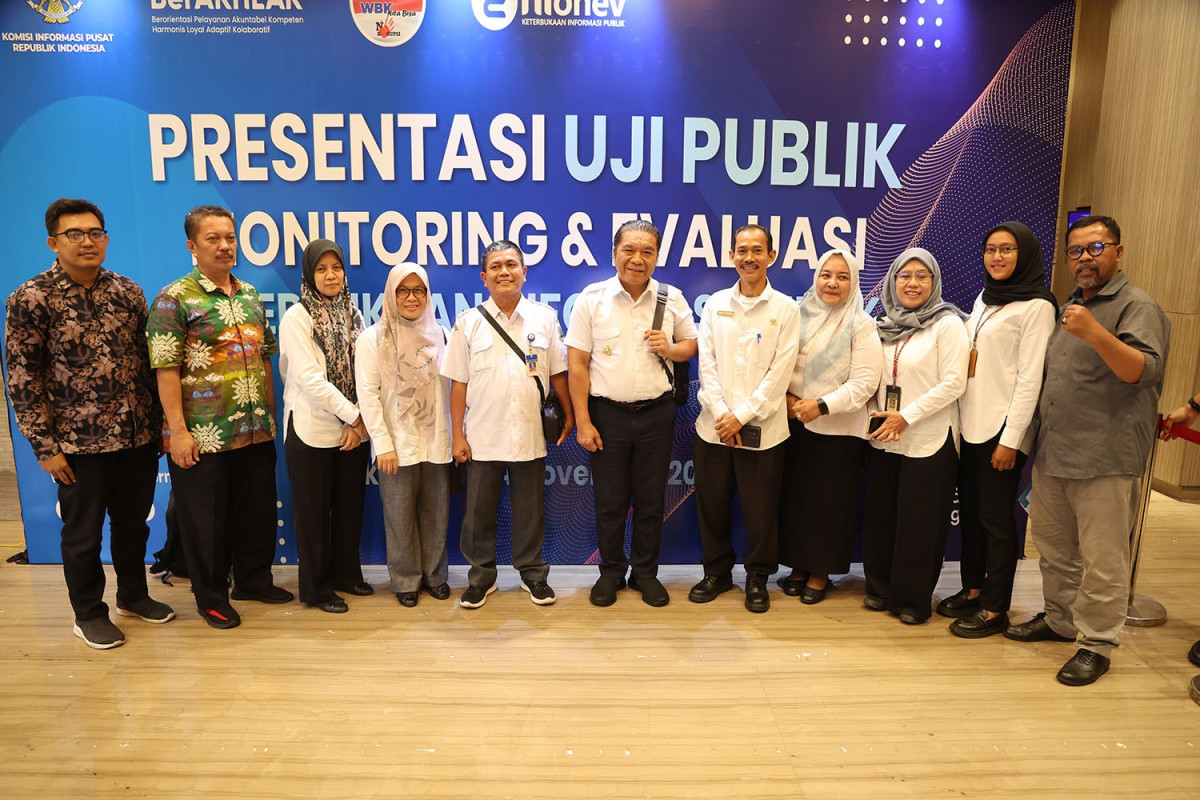 Pj Gubernur Al Muktabar Sampaikan Komitmen Pemprov Banten Memberikan Hak Keterbukaan Informasi Kepada Masyarakat