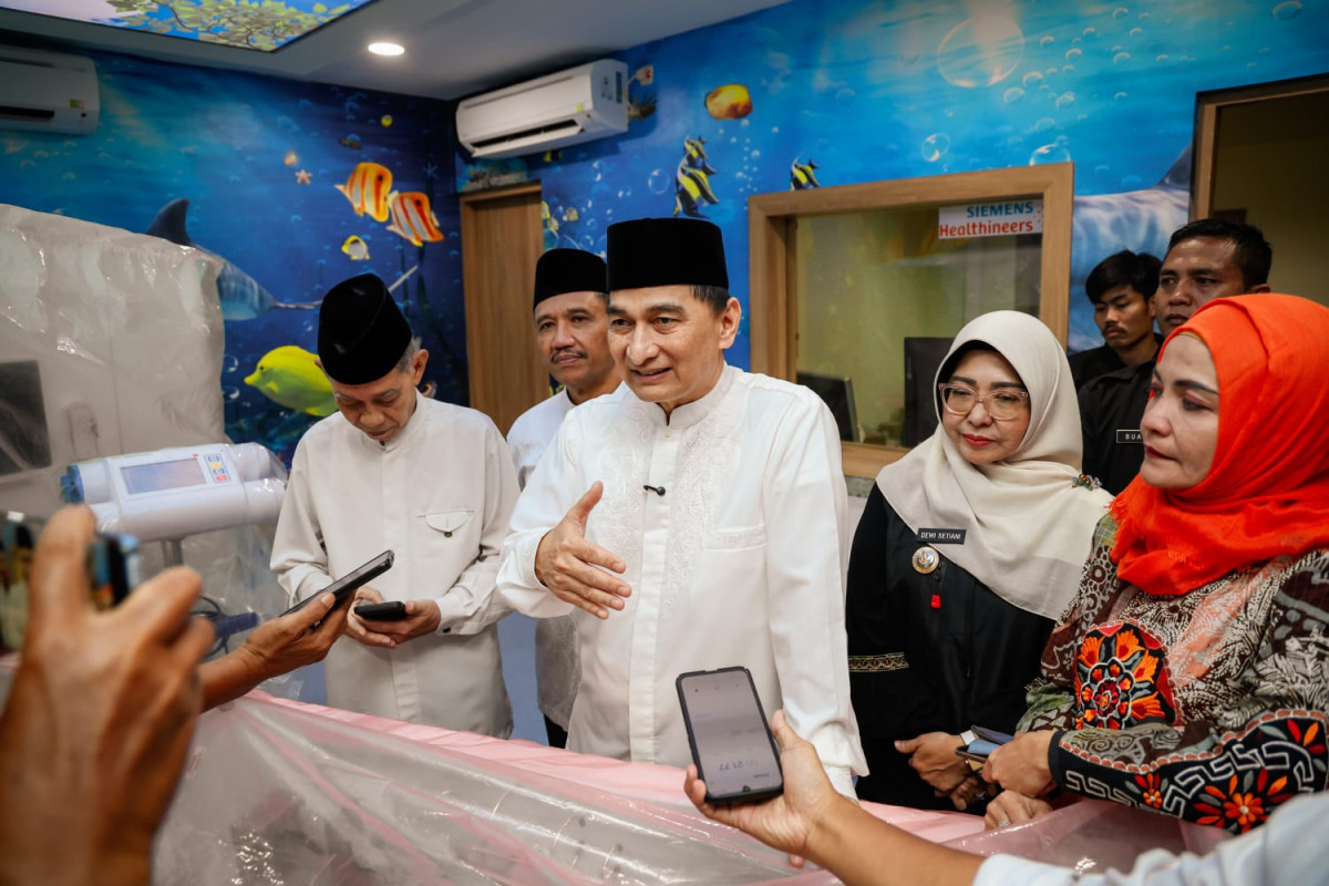 Tinjau Fasilitas, Wagub Banten A Dimyati Natakusumah Pastikan Kesiapan RSUD Labuan