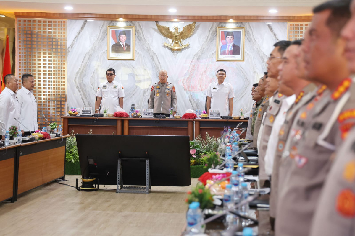 Jelang Ramadan 2026, Pemprov Banten dan Polda Perkuat Sinergi Jaga Stok Pangan dan Kamtibmas