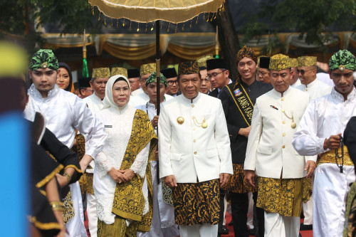 HUT ke-497 Kabupaten Serang, Pj Gubernur Banten Al Muktabar : Terus Tingkatkan Capaian Pembangunan Daerah