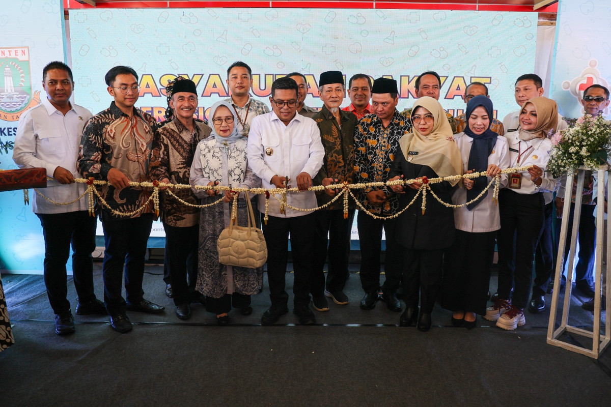 Gubernur Banten Andra Soni Resmikan RSUD Muhammad Irsyad Djuwaeli Labuan Kabupaten Pandeglang