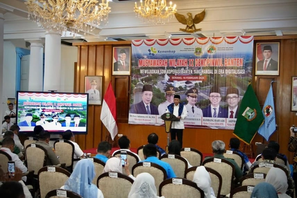 Pemprov Banten Dorong Koperasi Jadi Penggerak UMKM untuk Perkuat Rantai Pasok dan Akses Pasar