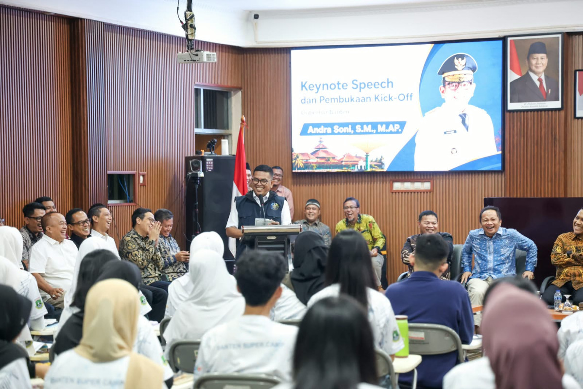 Lebih dari 100 Pelajar Ikuti Program Super Camp, Gagasan Gubernur Andra Soni Siapkan Generasi Berdaya Saing Tinggi dan Berwawasan Global
