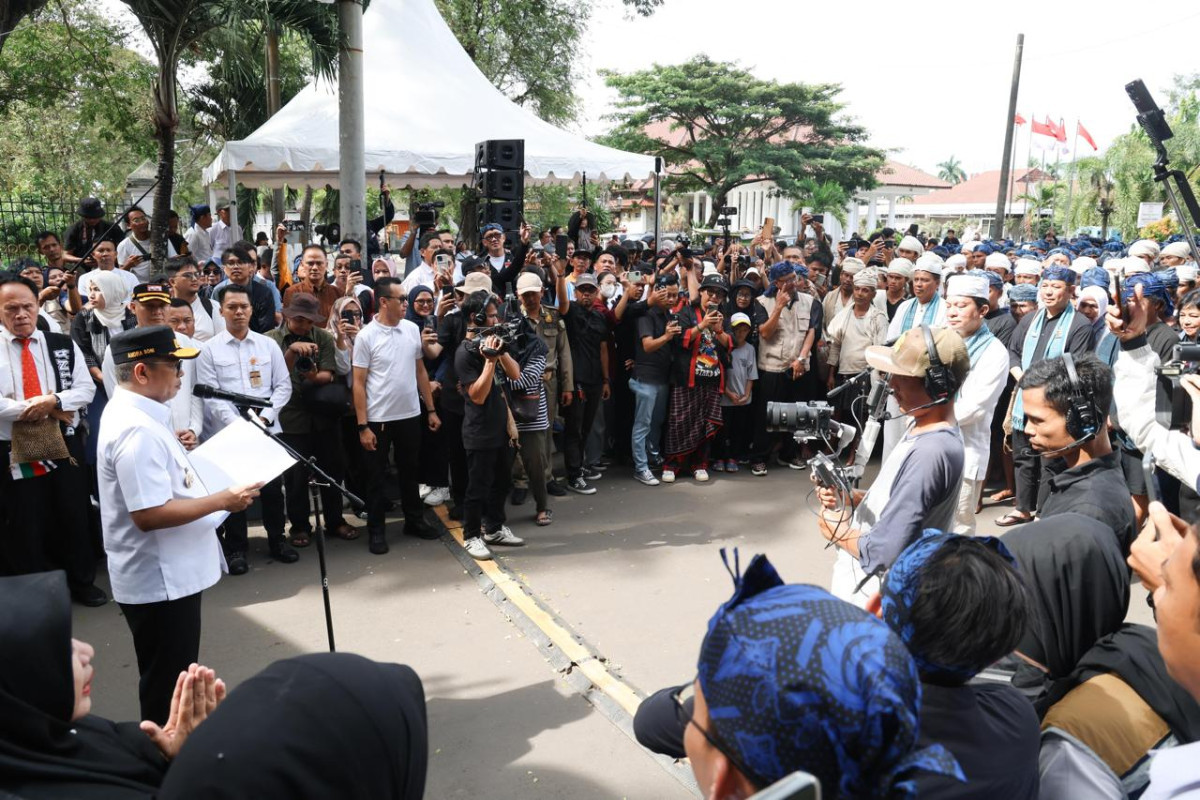 Gubernur Andra Soni Ajak Masyarakat Jadikan Adat Kanekes sebagai Tuntunan