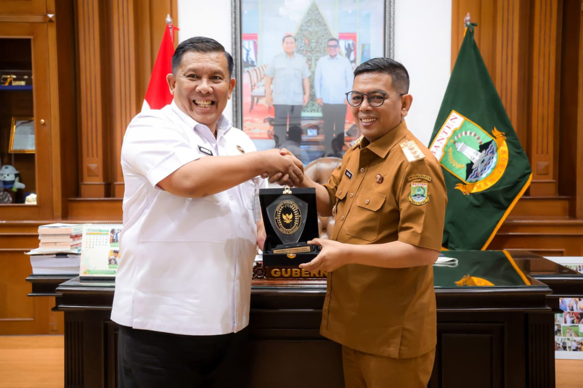 Bahas Isu Strategis, Gubernur Banten Andra Soni Terima Kunjungan Sesmenko Bidang Kumham Imipas