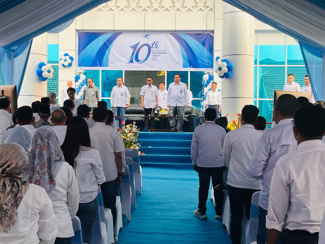 Pemprov Banten Apresiasi Kinerja Bank Banten di Usia ke-10