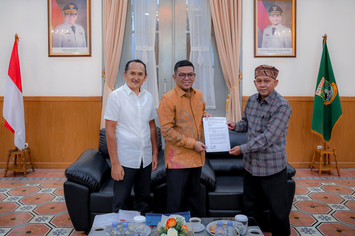 Terima Aliansi Masyarakat Adat Nusantara, Gubernur Banten Andra Soni: Desa Adat Menjadi Contoh Kemandirian Desa
