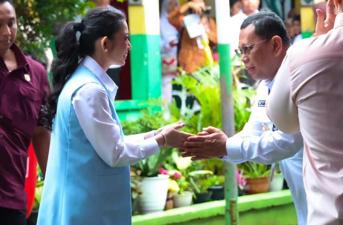 Pj Gubernur Banten A Damenta Sambut Kunjungan Istri Wapres RI Selvi Gibran Rakabuming Bersama Seruni Kabinet Merah Putih