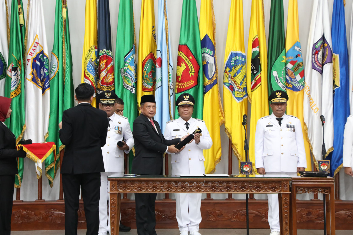 Al Muktabar Kembali Dilantik Menjadi Pj Gubernur Banten