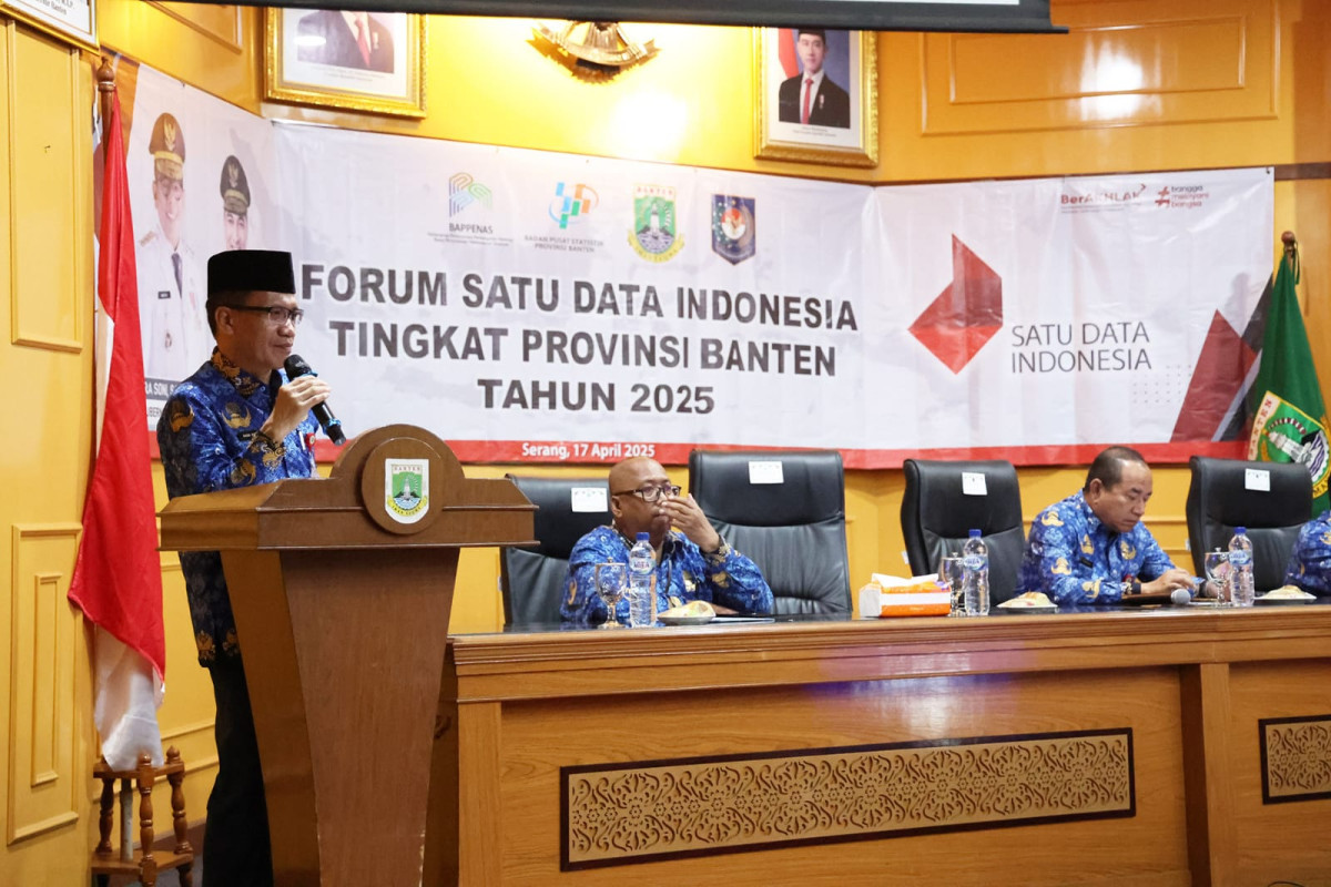 PJ Sekda Provinsi Banten Nana Supiana: Data Akurat Dorong Pembangunan Efektif dan Berkelanjutan
