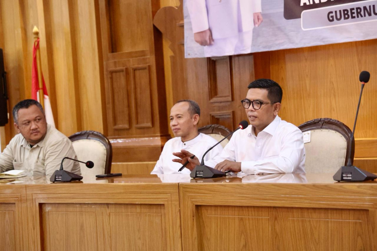 Gubernur Banten Andra Soni: Kami Butuh Banyak Masukan, Kritik, dan Saran