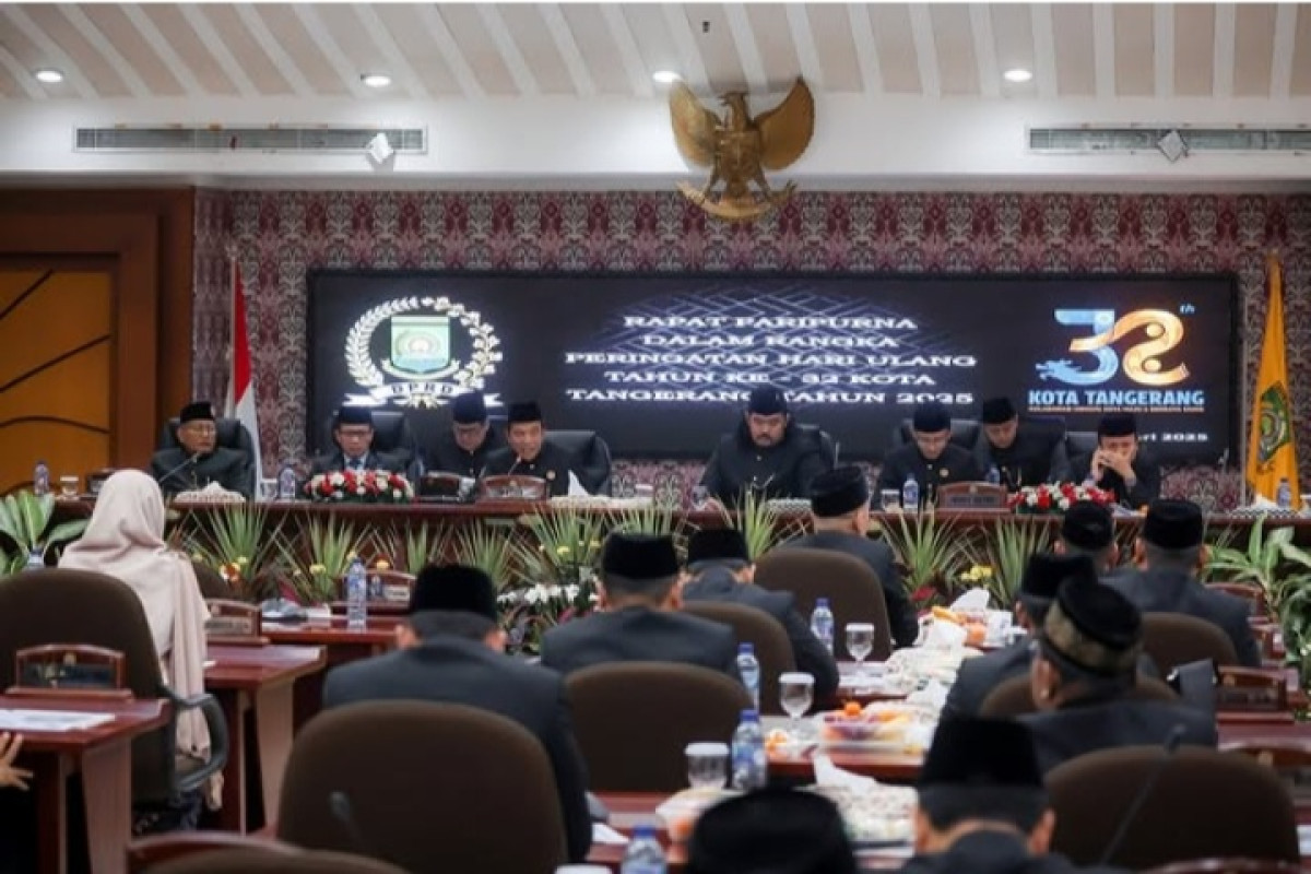 HUT ke-32 Kota Tangerang, Gubernur Banten Andra Soni: Pemprov Banten Tingkatkan Sinergi dan Kolaborasi Program Pemerintah Pusat dan Daerah