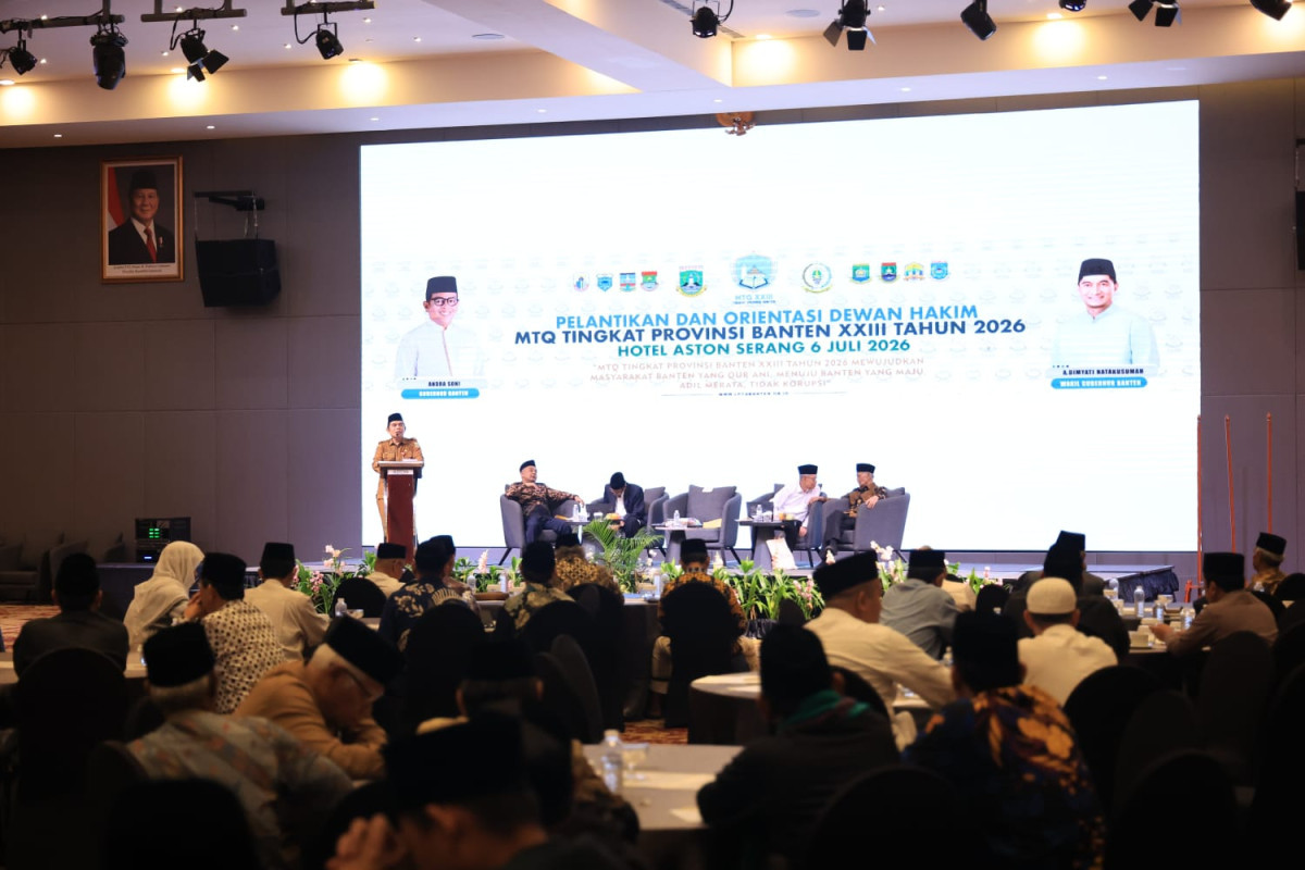 Peran Dewan Hakim Jadi Kunci Sukses MTQ Provinsi Banten 2026