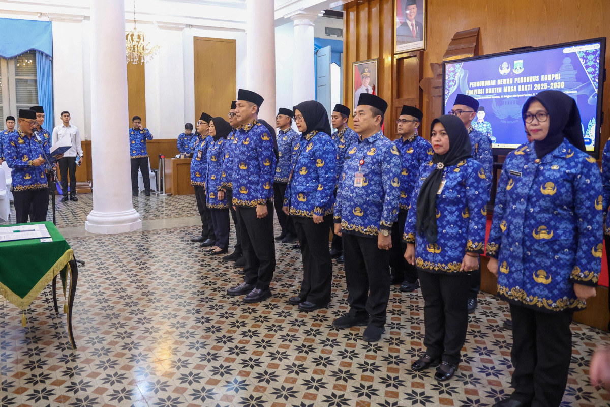Gubernur Andra Soni: KORPRI Jadi Motor Cetak ASN Berintegritas dan Adaptif di Era Digital