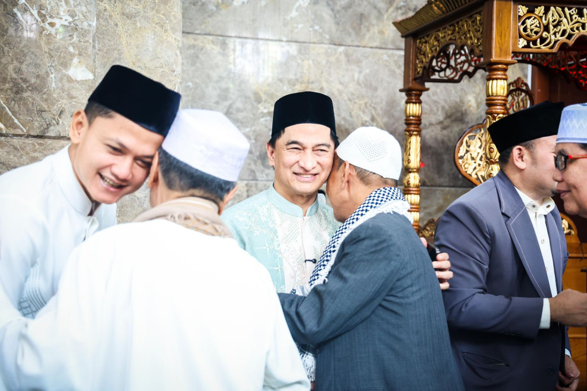 Momen Lebaran di Pandeglang, Lansia Doakan Wagub Dimyati Tetap Sehat Memimpin