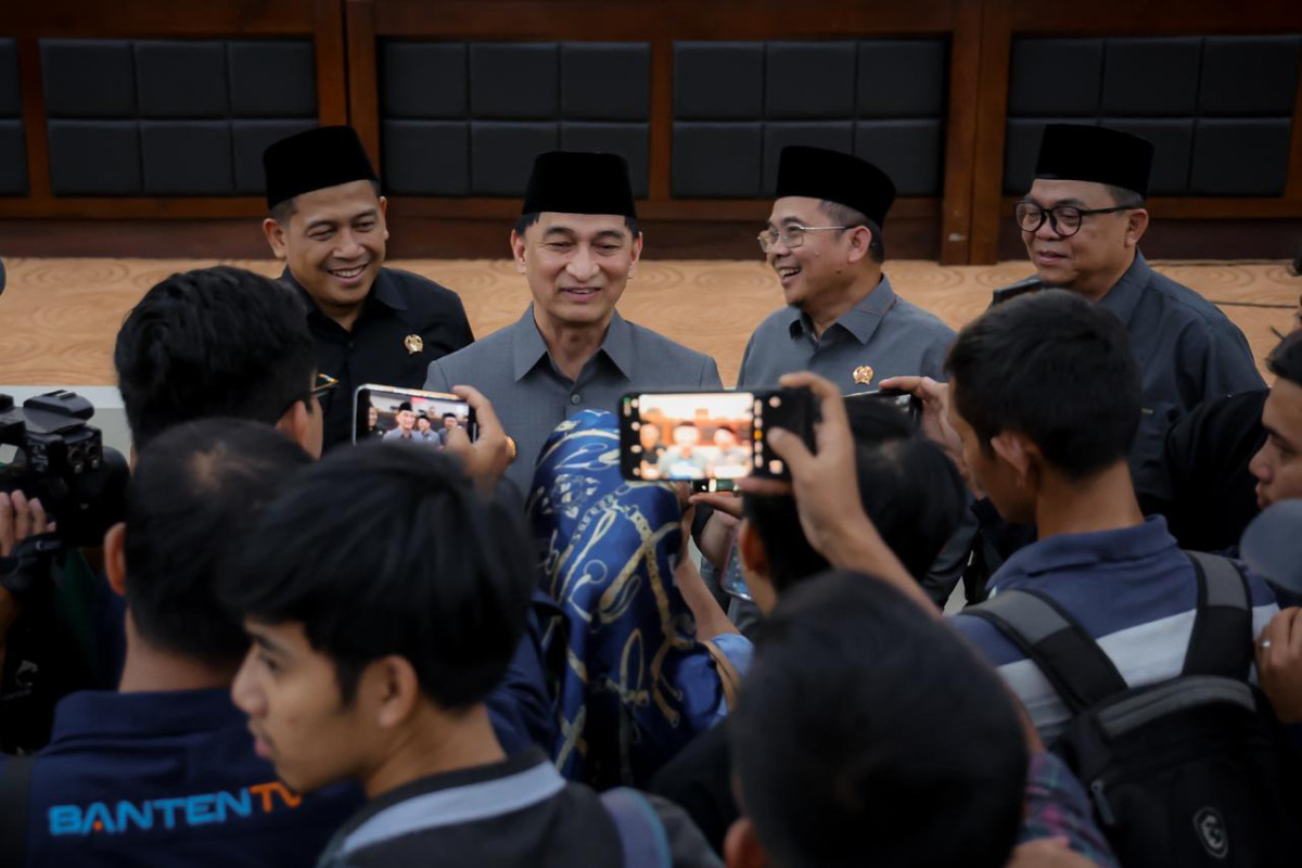Wagub Banten Dimyati Natakusumah Dukung Raperda Ekonomi Kreatif dan Pengelolaan Lingkungan Hidup Usulan DPRD