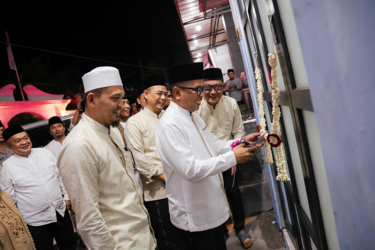 Resmikan SPPG Rancasumur, Gubernur Andra Soni: Fokus Pemenuhan Gizi dan Pemberdayaan Ekonomi Lokal