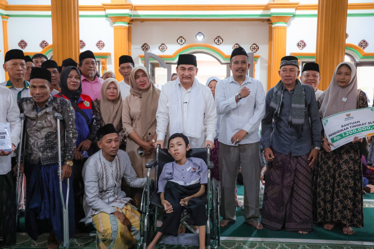 Ratusan Warga Sambut Safari Ramadan Wagub Dimyati di Masjid Baitus Sa’adah Lebak