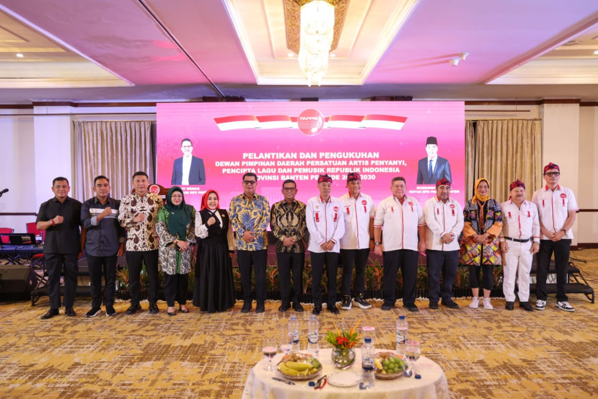 Gubernur Andra Soni: PAPPRI Bisa Jadi Mitra Strategis Penguatan Ekonomi Kreatif di Banten