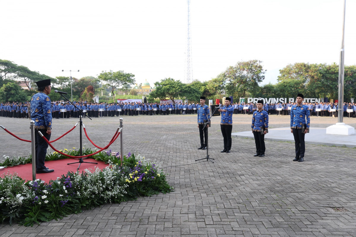 Pj Gubernur Banten Al Muktabar: Semangat Bela Negara Harus Terus Ditanamkan