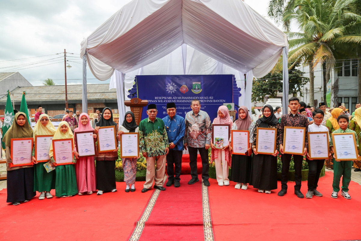Pj Gubernur Banten Al Muktabar: Selamat Milad Muhammadiyah ke-112