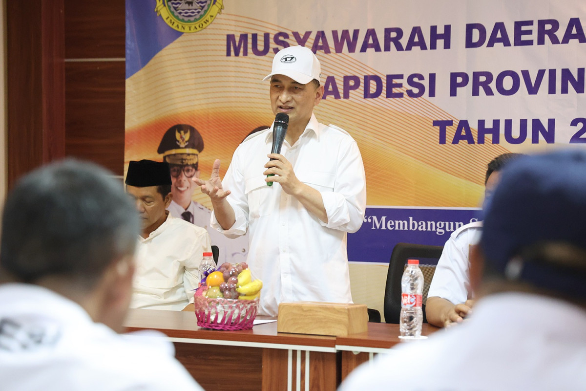 Wakil Gubernur Banten A Dimyati Natakusumah : Peran Pemerintah Desa Sangat Krusial Dalam Mewujudkan Visi Pembangunan Nasional