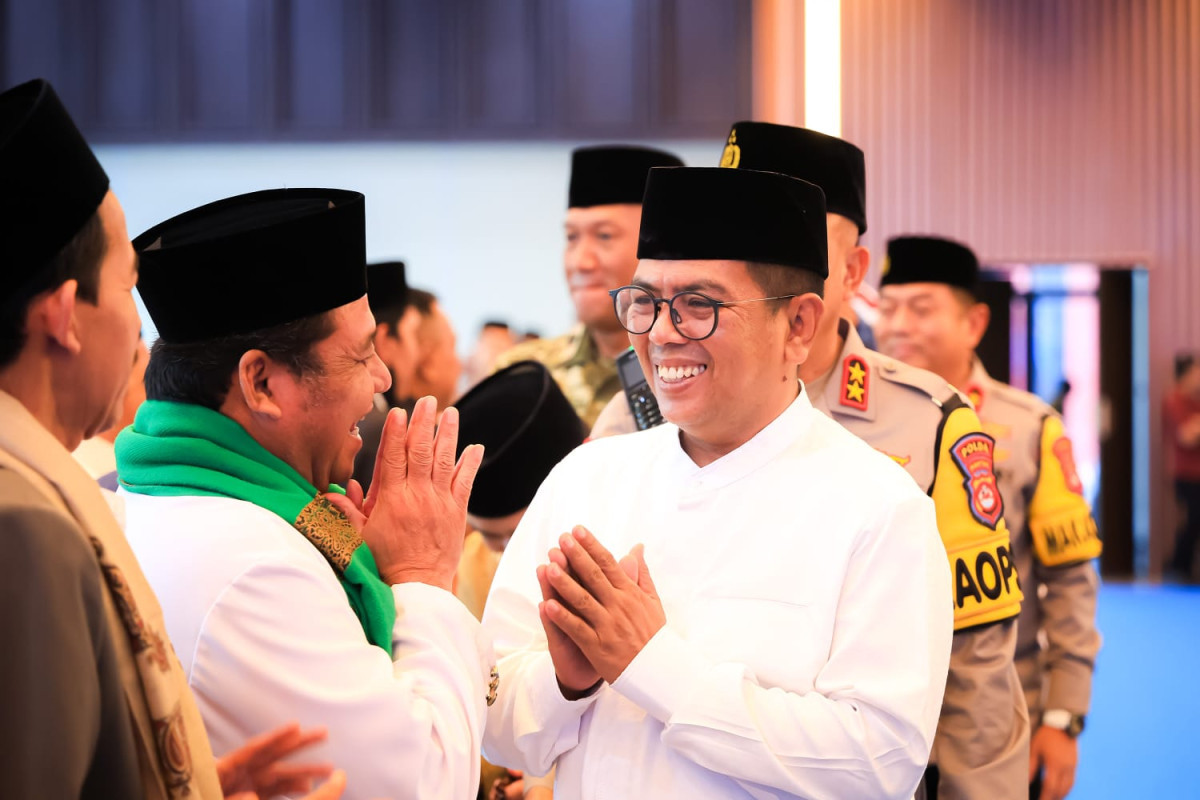 Pererat Sinergi, Gubernur Andra Soni Hadiri Safari Ramadan di Polda Banten