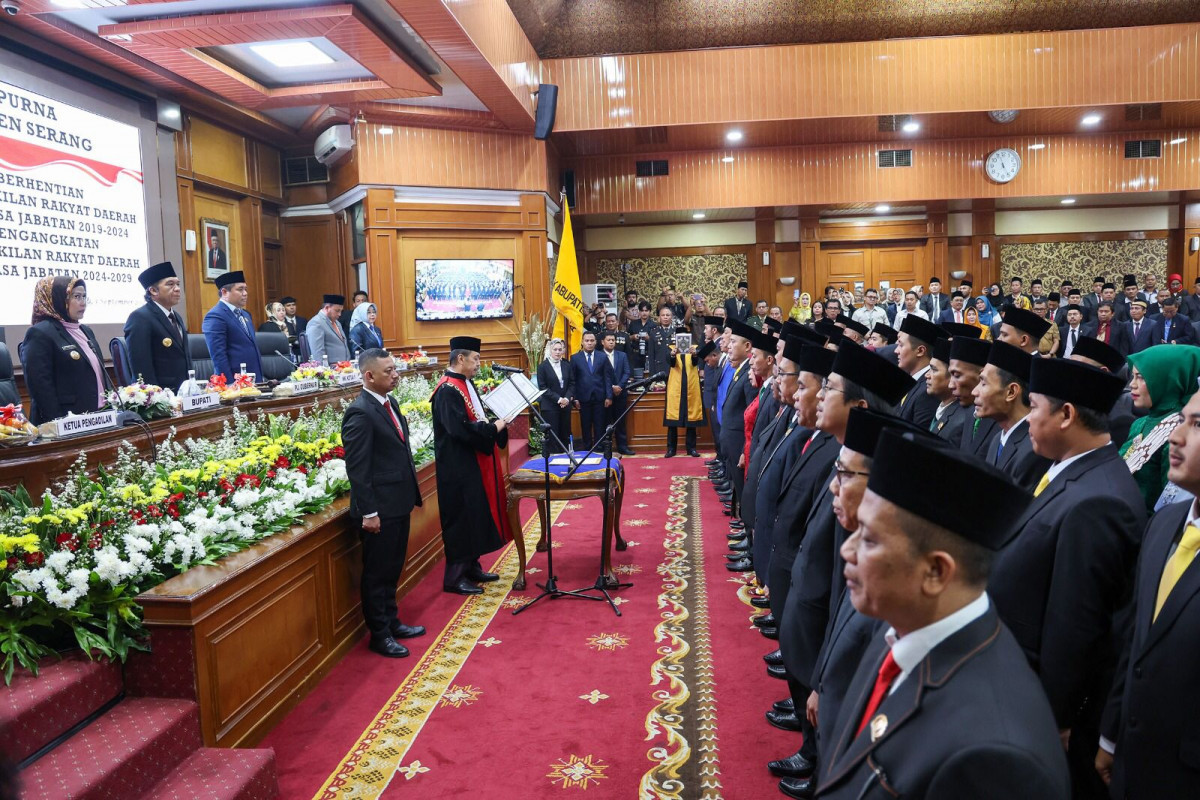 Tumbuh Menjadi Daerah Industri dan Jasa, Pj Gubernur Banten Al Muktabar Pesankan Ketahanan Pangan Kabupaten Serang Dijaga