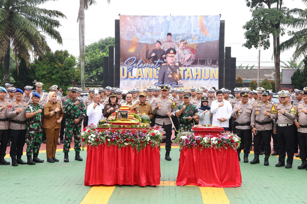 Gubernur Banten Andra Soni Hadiri Apel Gelar Pasukan Operasi Patuh Maung Tahun 2025