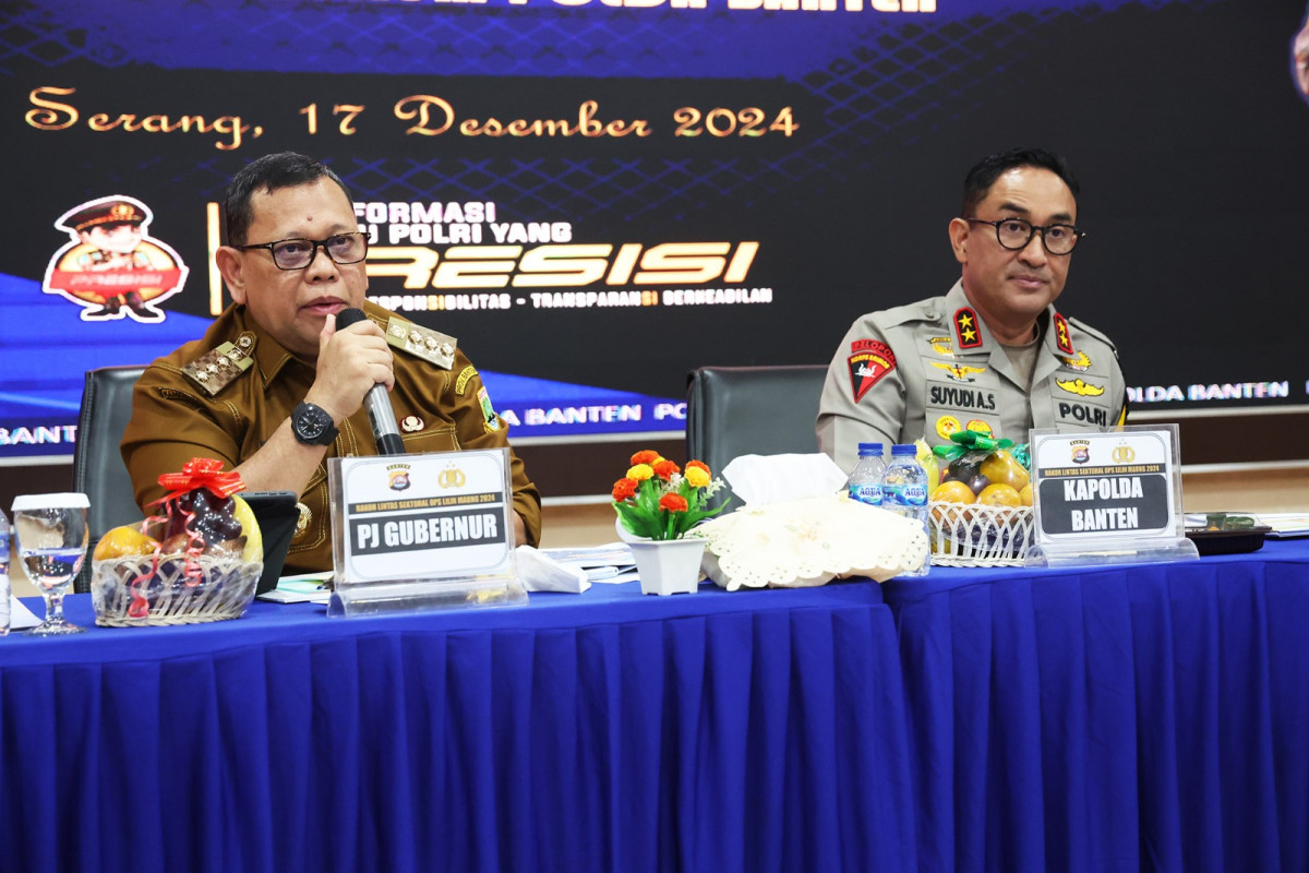 Pj Gubernur Banten A Damenta Pastikan Kesiapan Pengawalan Nataru 2024-2025