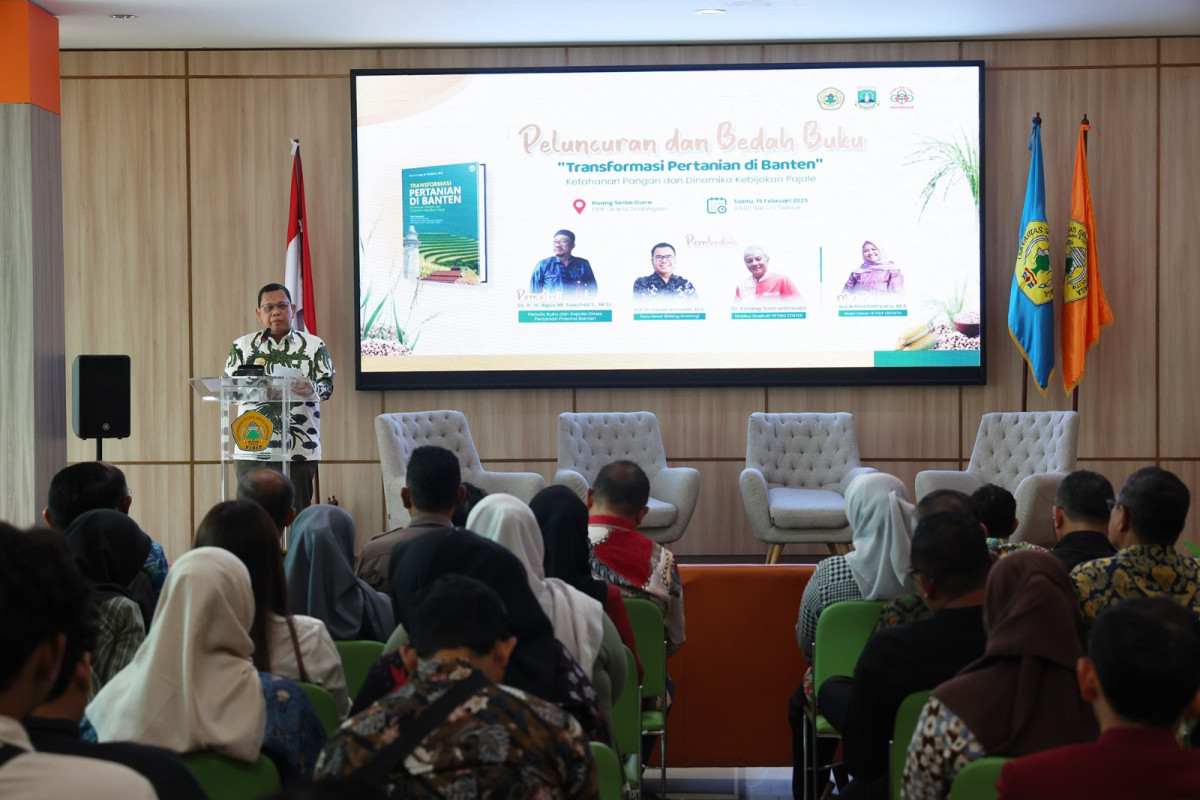 Jaga Ketahanan Pangan, Pj Gubernur Banten A Damenta Tekankan Regenerasi Petan