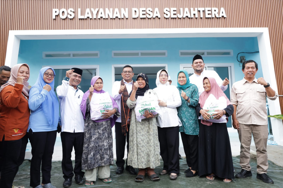 Gubernur Banten Andra Soni Resmikan Posyandra Desa Jagabaya di Lebak untuk Layani Masyarakat