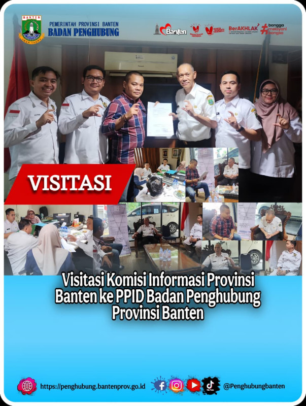 PPID Badan Penghubung terima visitasi KI Banten