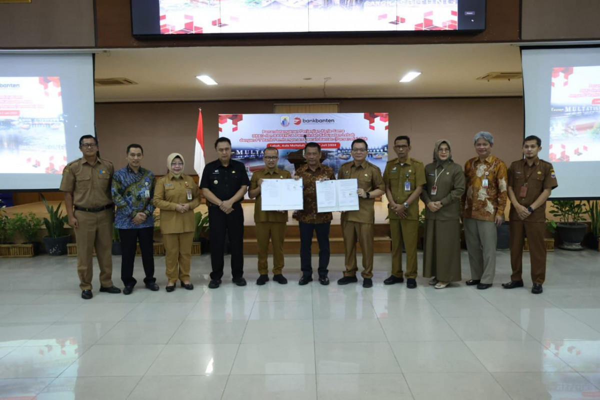 Plh Sekda Virgojanti Sambut Baik PKS Penempatan RKUD Pemkab Lebak ke Bank Banten