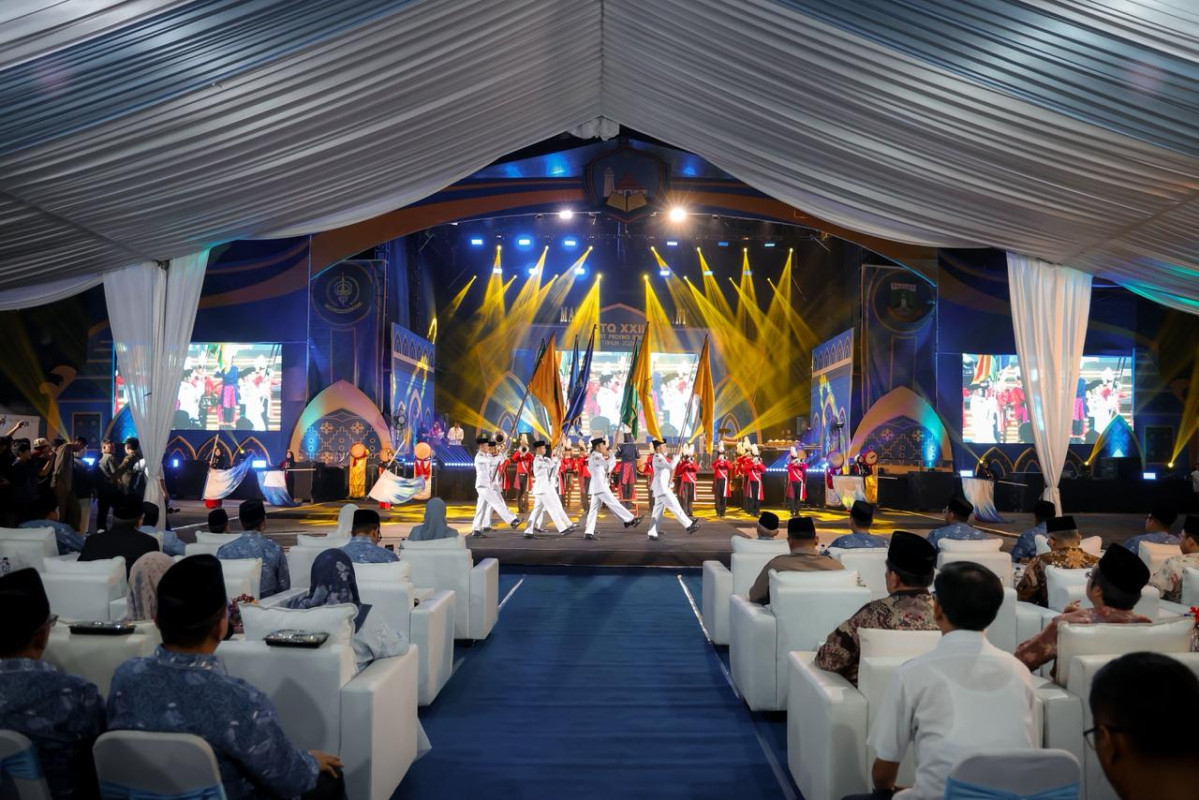 MTQ XXIII Provinsi Banten Resmi Dibuka, 477 Peserta Siap Berkompetisi dan Cetak Generasi Qurani Berprestasi