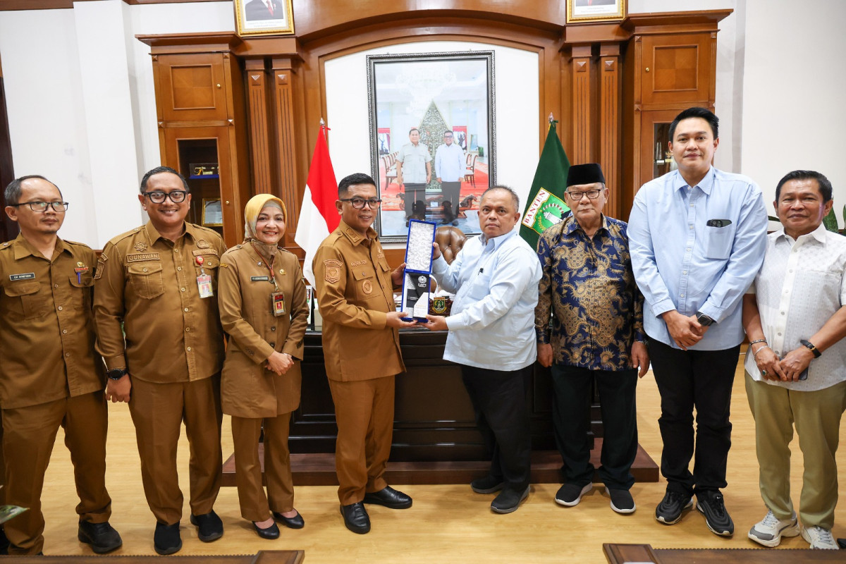 Gubernur Andra Soni Dialog dengan Rektor UMT, Bicara Sinergi Tingkatkan SDM Banten
