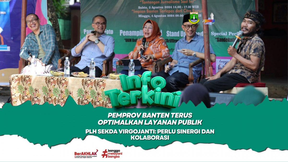 Pemprov Banten Terus Optimalkan Pelayanan Publik, Plh Sekda Virgojanti: Perlu Sinergi dan Kolaborasi