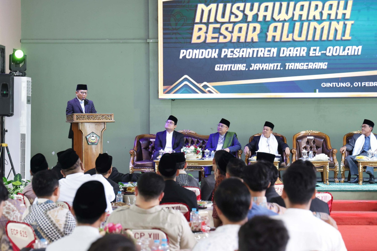 Gubernur Andra Soni Harap Alumni Daar El-Qolam Tingkatkan Kontribusi ke Masyarakat