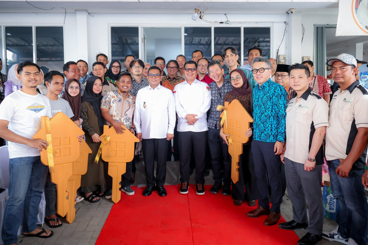 Gubernur Andra Soni: Masyarakat Berpenghasilan Rendah Wajib Punya Kesempatan Miliki Rumah Layak Huni