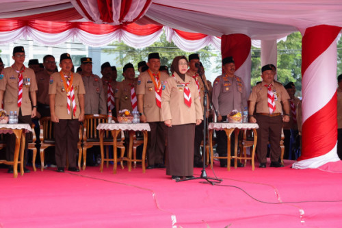 Pj Sekda Provinsi Banten, Virgojanti : Pramuka Wadah Pendidikan Karakter